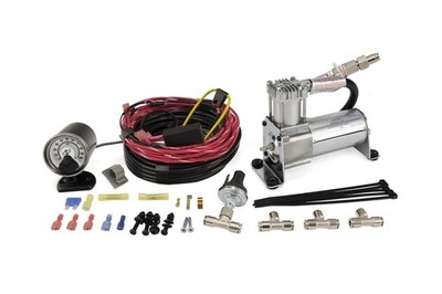 On-Board Air System, Single, Heavy-Duty Compressor, LoadController 25854