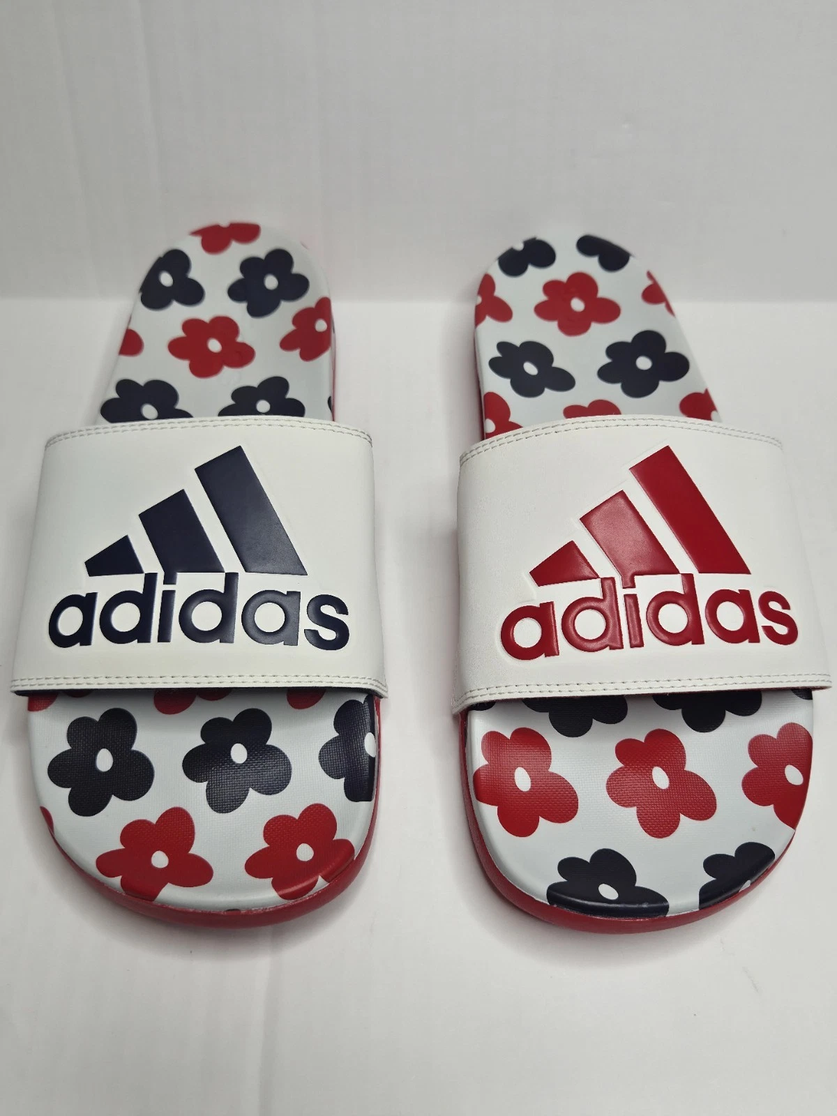 Sandali Adidas Adilette Comfort Slides donna US 10 FARM Rio Collab spiaggia piscina