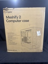 Fractal Design Meshify 2 RGB Black TG ATX Mid Tower Computer Case NEW