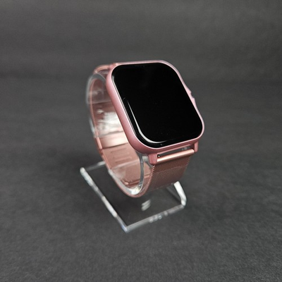 #ad Reloj Inteligente Rosa Para Mujer Iphone Android Samsung Apple Acero Inoxidable $27.99