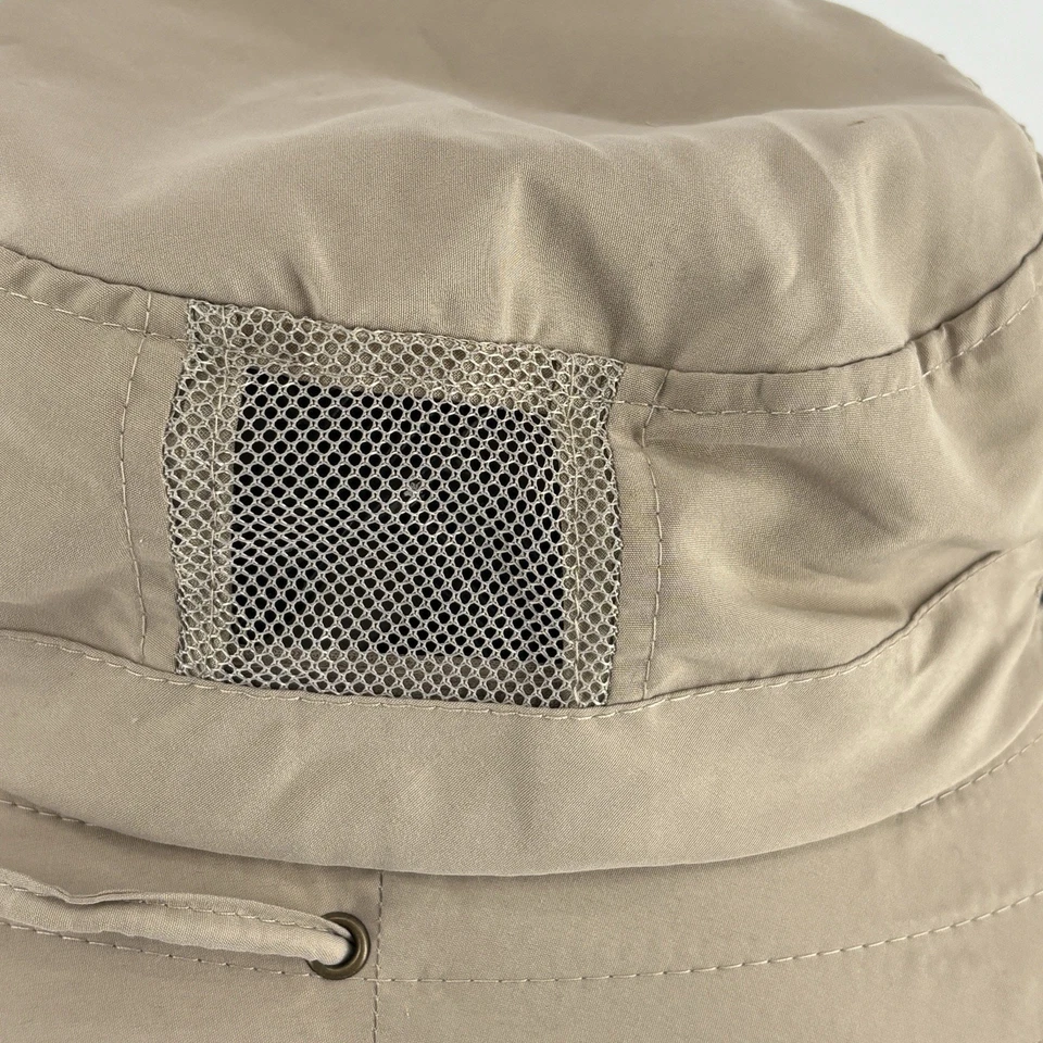 Солнцезащитная зона открытый широкий желтовато-коричневый хаки Booney шляпа UPF 50 + взрослых регулируемый - Изображение 3 из 4