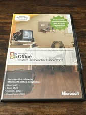 Microsoft Office Student and Teacher Edition 2003 Word Excel With Key OEM