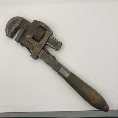Vintage J.P. Danielson Co. 10'' Adjustable Pipe Wrench