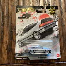 2025 Hot Wheels Premium Car Culture  88 Honda Crx 5/5 Japan Historics