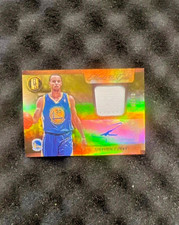 2015-16 STEPHEN CURRY PATCH AUTO /49 Panini Gold Standard Autograph Steph Prizm