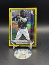 2024 Bowman - Chrome Prospects Ryan Burrowes #BCP-119 Yellow Refractor /75 (RC)
