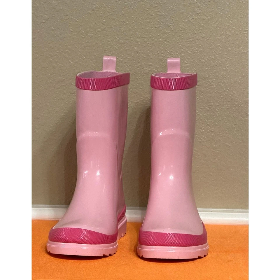 Landchief Kids Rain Boot Pink Size 1 Waterproof Utility Cute Fairy Kidcore Y2K - Image 2 of 4