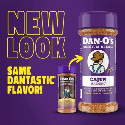 Dan-O's Cajun Seasoning - All-Purpose Seasoning - Great for cooking and grilling