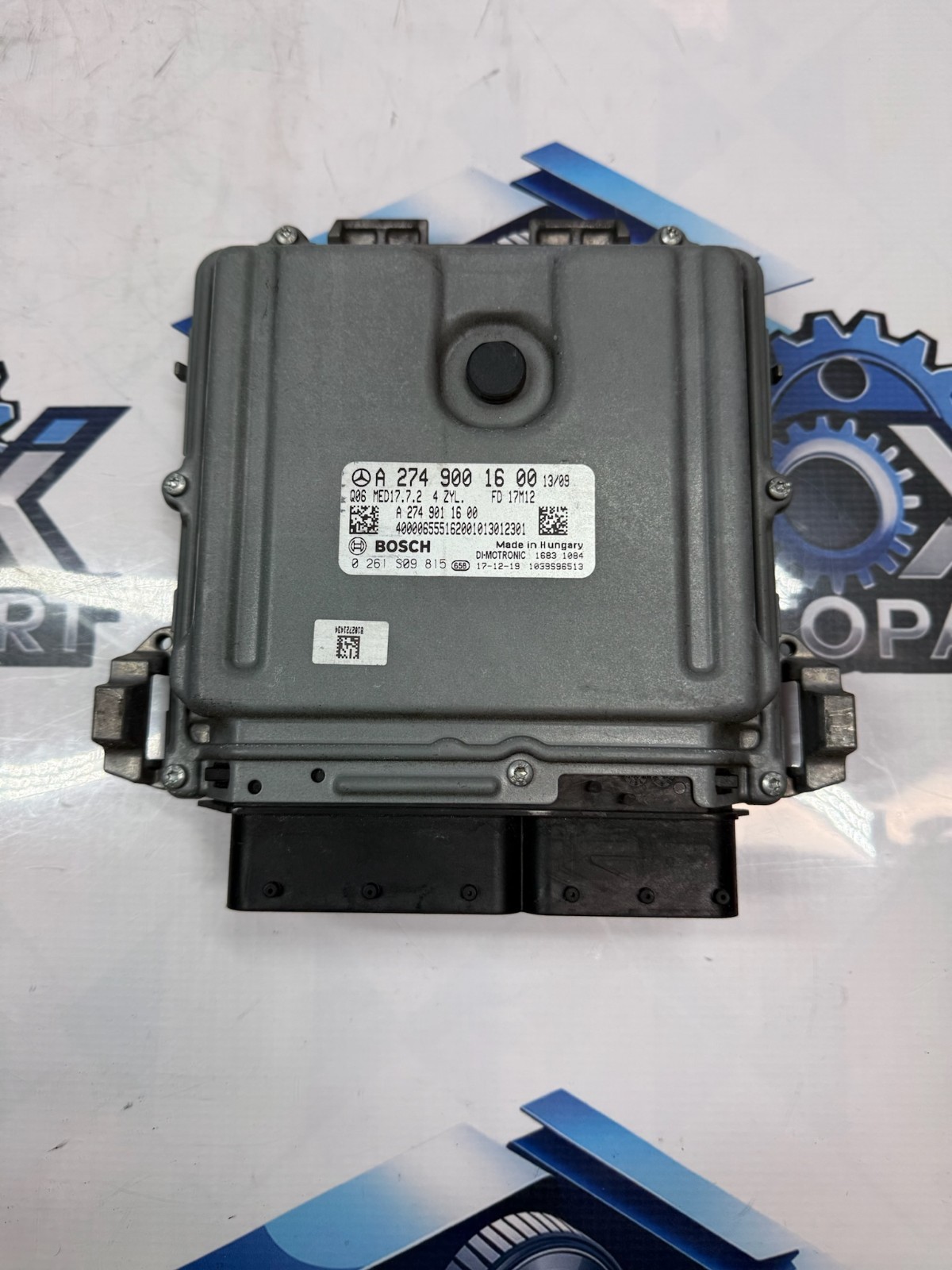 2019-2023 MERCEDES BENZ GLC300 ENGINE CONTROL MODULE A2749001600 OEM