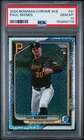 150856778 Paul Skenes 2024 Bowman Chrome #31 Refractor Mega Box Rookie RC PSA 10