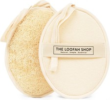 Bath Loofah Spon, Exfoliating Body Scrubber, Shower Luffa for Men, Women