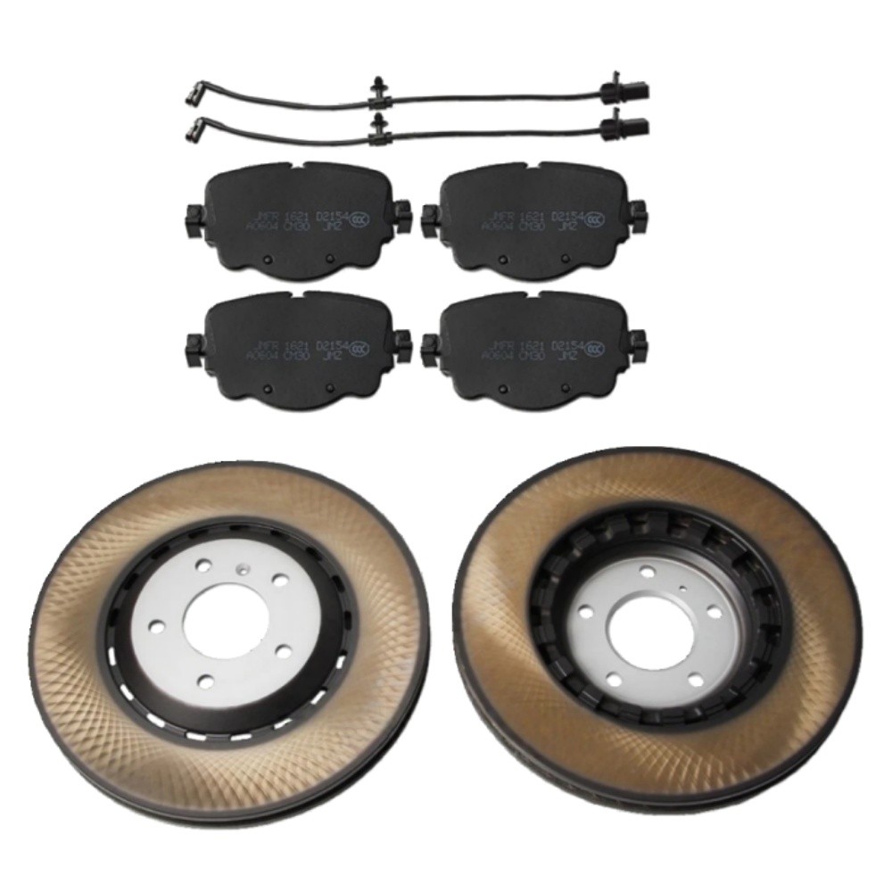 New Rear Brake Pads & Rotors 4M0615601N For 2016-2023 Bentley Bentayga US Stock