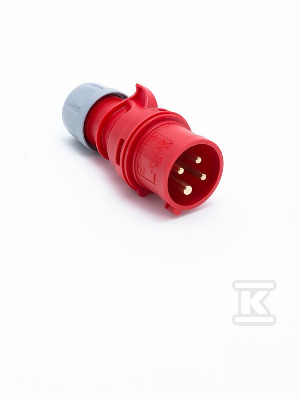 PORTABLE POWER PLUG 16/4 IP44 400V 014-6 - Image 3