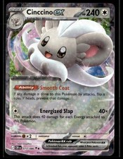 Pokemon Chaos Rising Cinccino ex Double Rare Holo #073/086