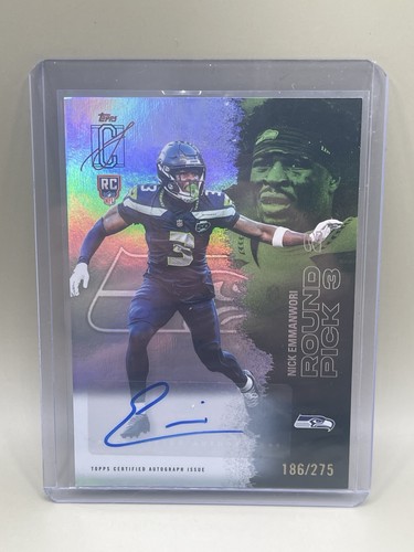 2025 Topps Signature Nick Emmanwori Rookie Class Autographs (RAW)