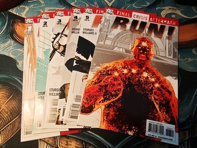 Final Crisis Aftermath: Run! #1 6 Komplett   DC Comics   Very Fine