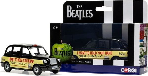 Gadget -D- Beatles (The): Corgi - London Taxi - I Want To Hold Your Hand 1:36 Sc-image