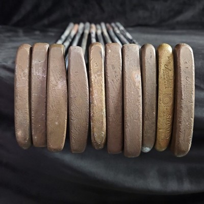 Lot of 10 TItleist Achusnet Bullseye Putters 