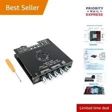 DIY Bluetooth Amplifier Board - 2.1 Channel Power Module, Treble & Bass Control