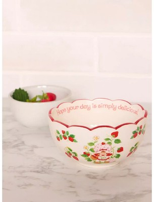 Strawberry Shortcake Simply Delicious Scalloped Bowl   BoxLunch Exclusive