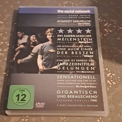 THE SOCIAL NETWORK   DVD  FSK 12 JAHRE ZUSTAND SEHR GUT