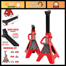 2 Ton Steel Jack Stands - 4000 Lb Capacity Heavy Duty Red 1 Pair For Auto Re 2 Ton Steel Jack Stands - 4000 Lb Capacity Heavy Duty Red 1 Pair For Auto Re