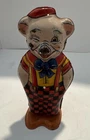 VINTAGE 1940'S J. CHEIN TIN LITHO WIND-UP WALKING PIG-WORKS!!!