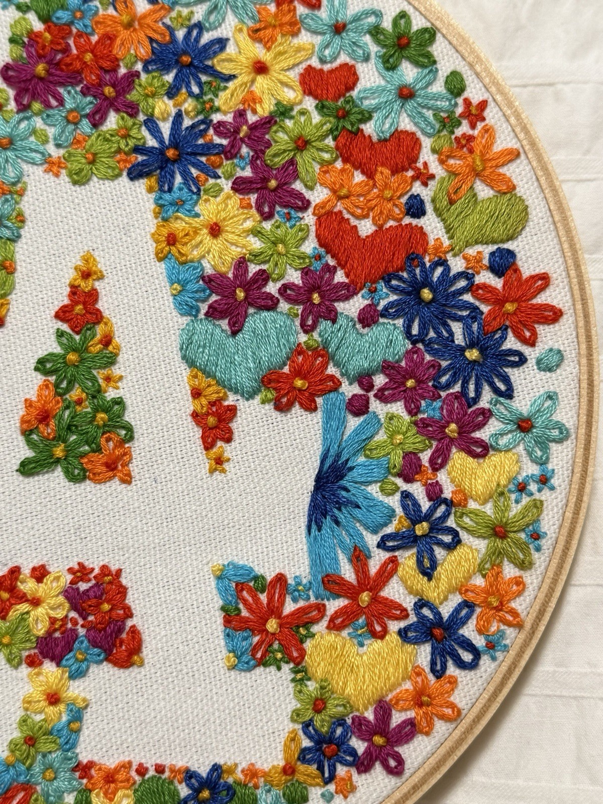 Hand Made Embroidery Decoration
