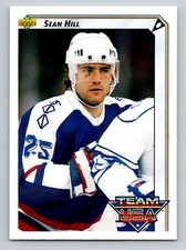 1992-93 UPPER DECK SEAN HILL USA #392