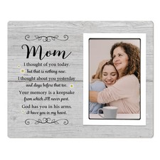 Mom Memorial Picture Frame   Memorial Gifts for Loss of Mother  Sympathy Gift...