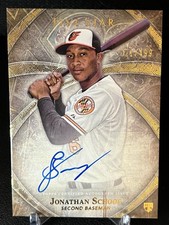 2014 Topps Five Star Jonathan Schoop Rookie On Card Auto /499 Orioles RC #FSA-JS