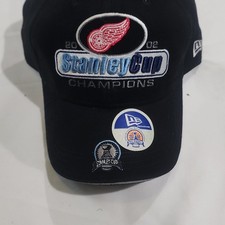 New Era Detroit Red Wings 2002 Stanley Cup Champions NHL Hat NEW