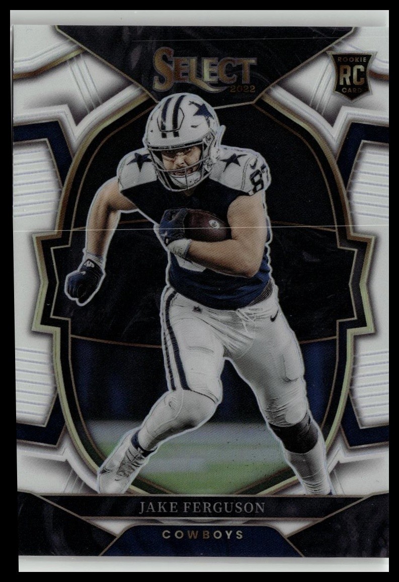 2022 Panini Select #87 Jake Ferguson White Prizm #/35