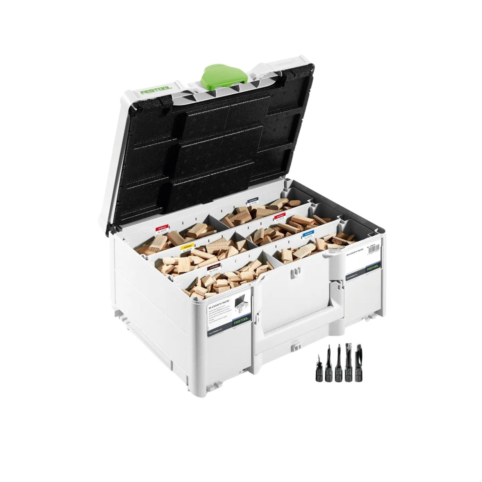 Festool DS 4/5/6/8/10 dominos en hêtre véritable pour menuiserie haut de gamme