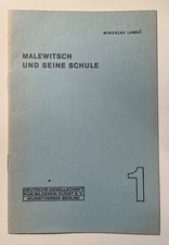 Heft 1 Malewitsch und seine Schule von Miroslav Lamac - Kunstverein Berlin 1967