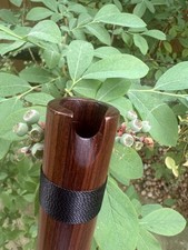 INCA GOLD PROFESSIONAL QUENA ANDEAN FLUTE INSTRUMENT NATURAL HARDWOOD JACARANDA