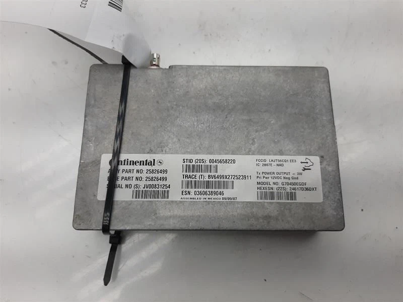 Chasis ECM Communication 08-09 Pontiac G8 25826499 Foto 4 de 4