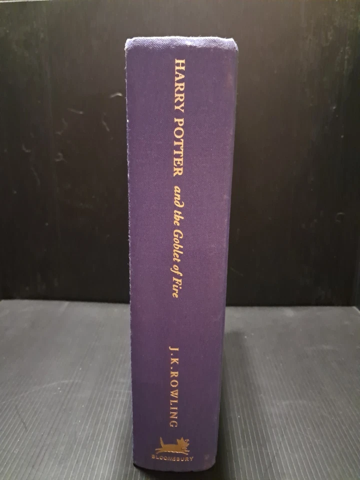 Harry Potter and the Goblet of Fire UK Deluxe 1st Edition 1st Printing 2000 - Image 4 of 4