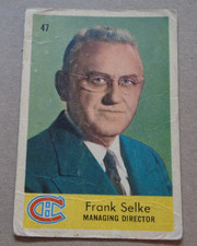 Parkhurst Hockey Card 1959-60 Frank Selke #47 NHL