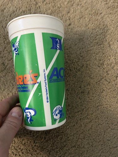 1994 ACC Atlantic Coast Conference 32oz Hardee’s Plastic Collectors Cup Used - Picture 4 of 6