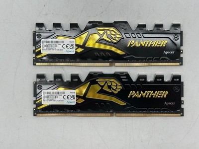 Apacer Panther Gold 16GB (2x8GB) DDR4-3200 PC4-25600U CL16 Memory