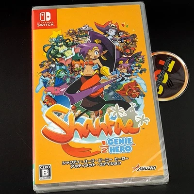 Shantae: Half-Genie Hero [Ultimate Edition] SWITCH Japan Physical Game New Platf