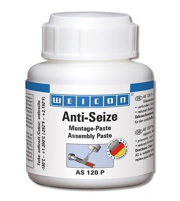 WEICON Anti-Seize AS 120 P 120 g, Pinseldose
