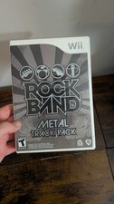 Rock Band Metal Track Pack Wii Game CIB