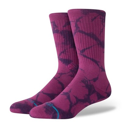 Stance mens Icon Dyed Crew socks (Navy)