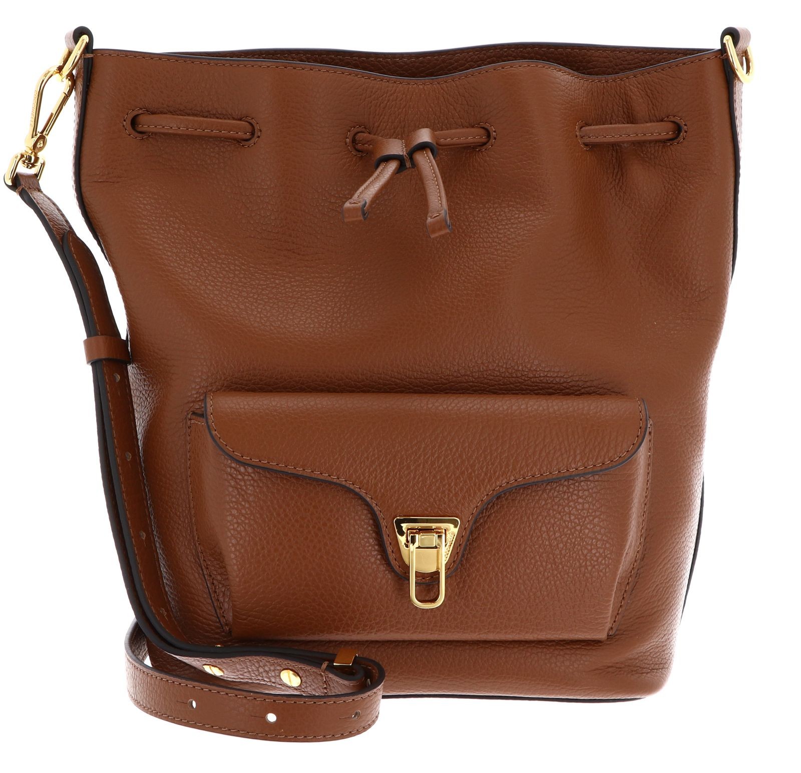 COCCINELLE cross body bag Beat Generatio Bucket Bag Cognac