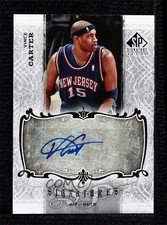 2006-07 SP Signature Edition Signatures Vince Carter #SPS-VC Auto HOF 0c3