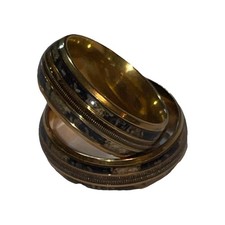 Whiskey Barrel Oak Wood and Deer Antler Wedding Ring Men  s Ring