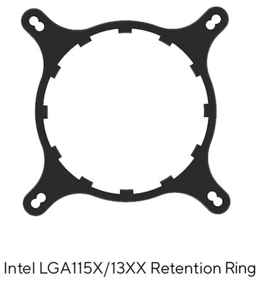   Intel 115X Retention Kit for ALL Asetek-Based Gen7 AIO Liquid Water Coolers