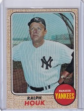 1968 Topps Baseball #47 Ralph Houk - New York Yankees